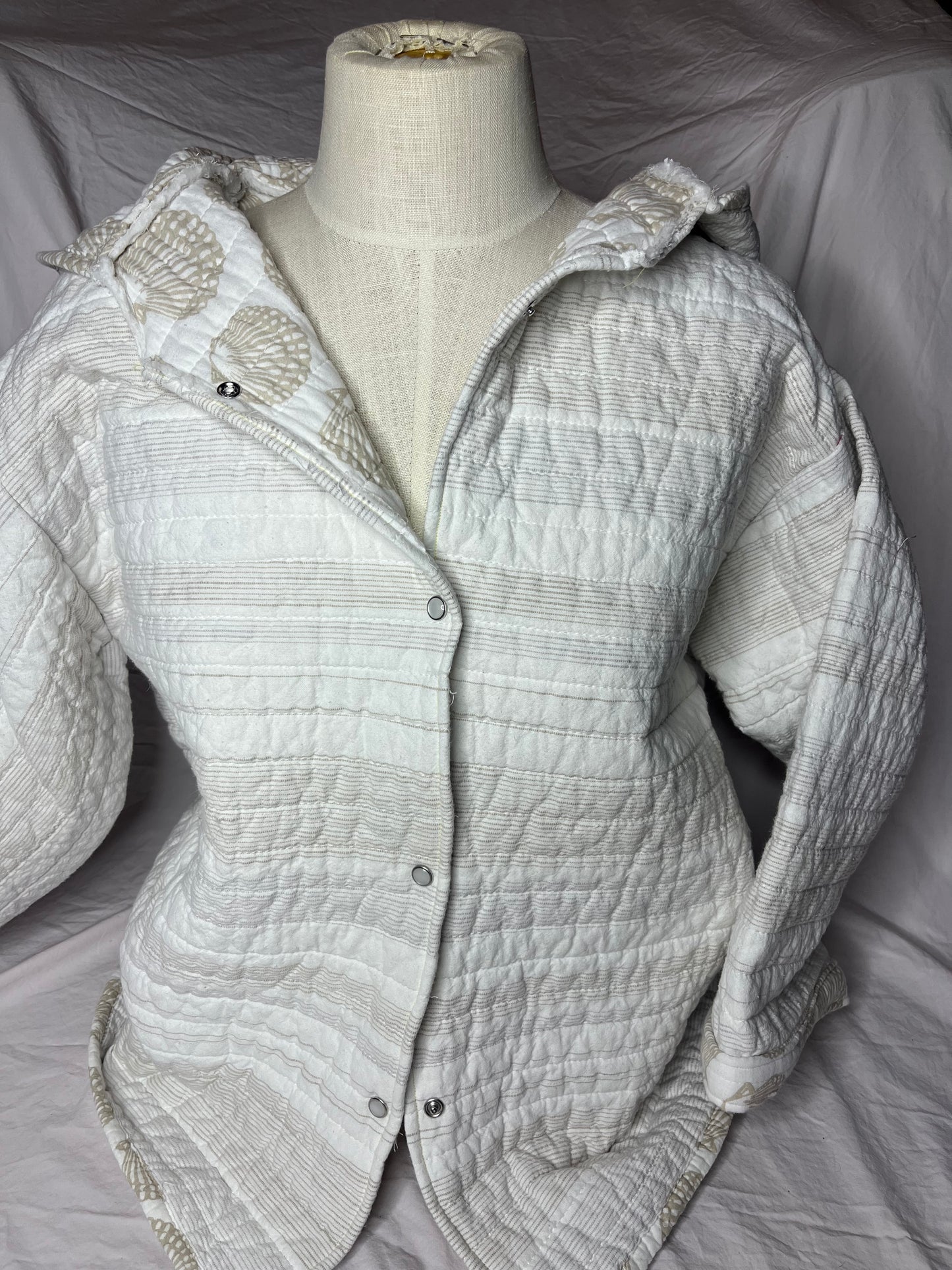 Stripe Button Jacket (xs)