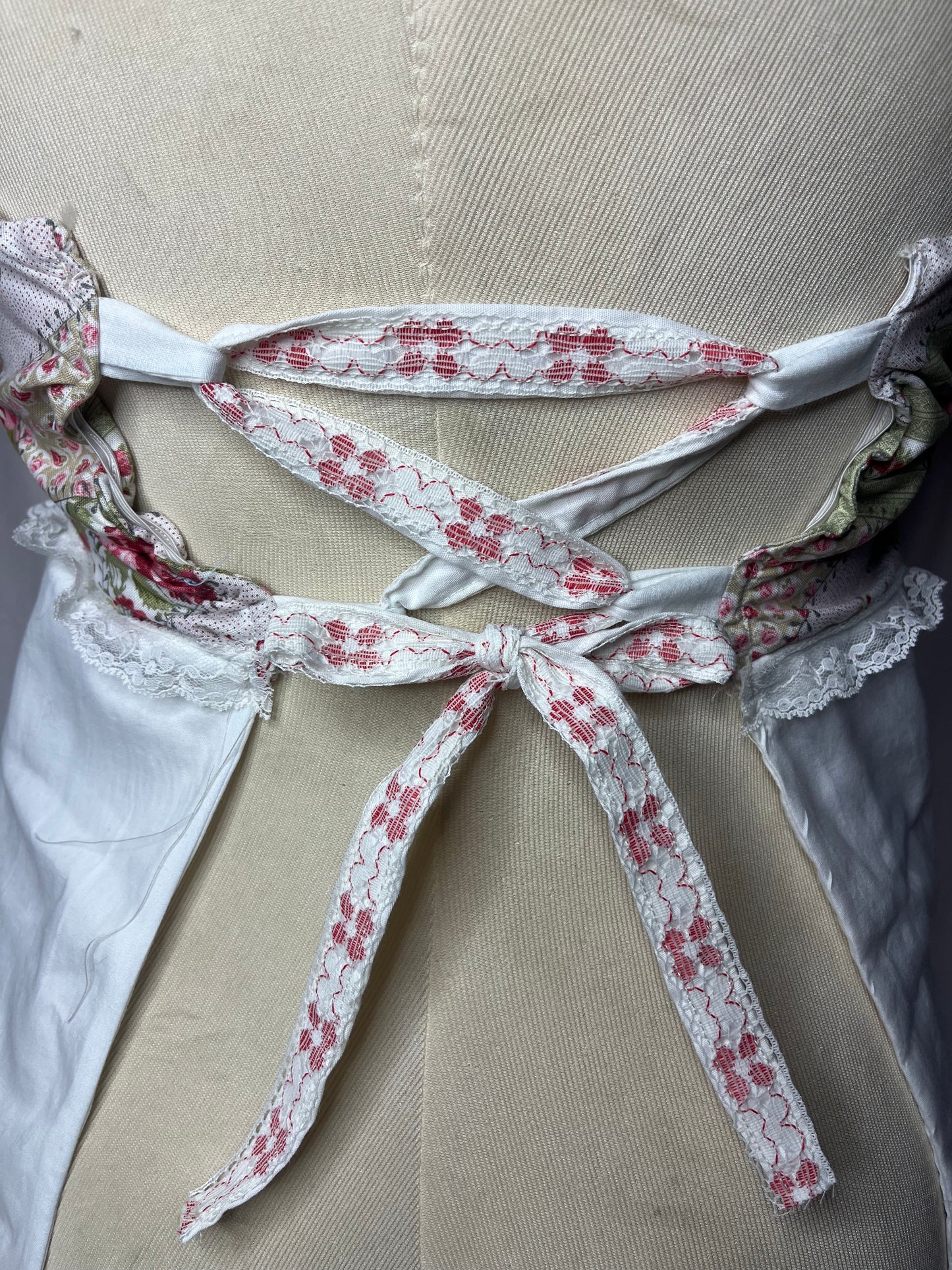 Strapless Tie Top