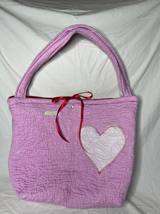 Be Mine Tote (red lining)