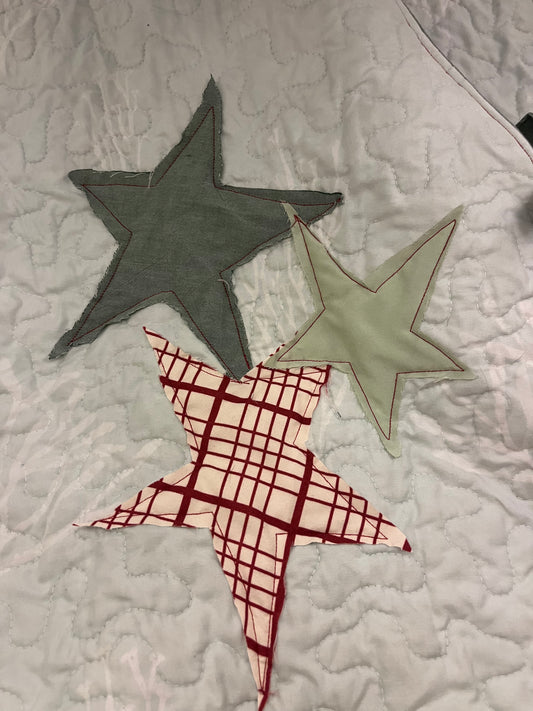 Cozy Star Tree Skirt- Large