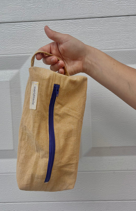 the cosmetic blue zipper