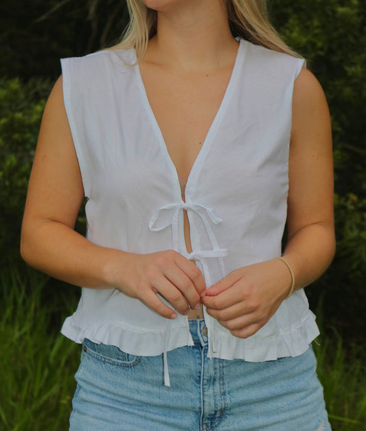 white tie tank