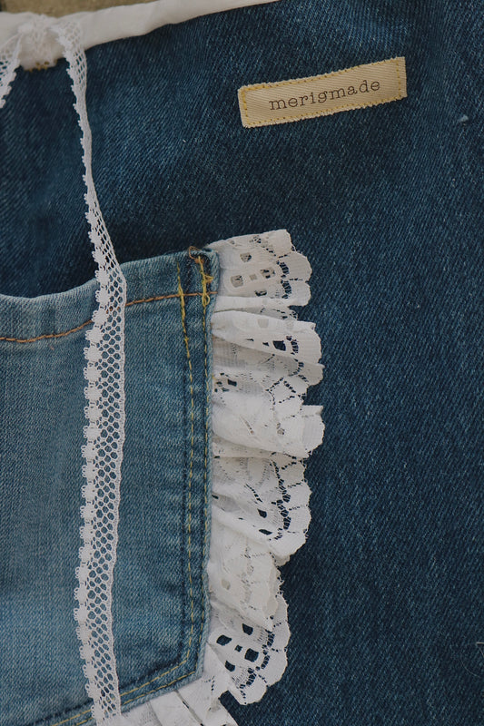 pocket poet denim tote