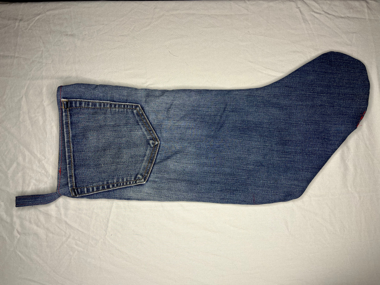 Frosted Denim Stocking
