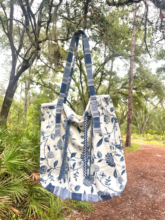 Blue Flow Tote Large
