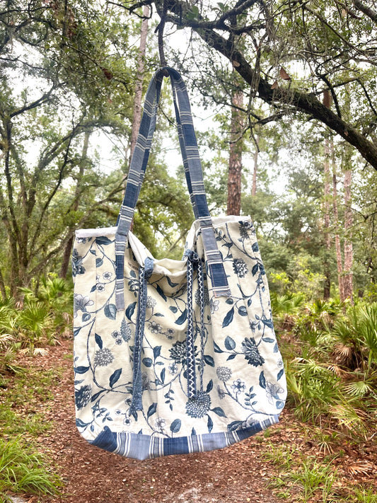 Blue Flow Tote Large