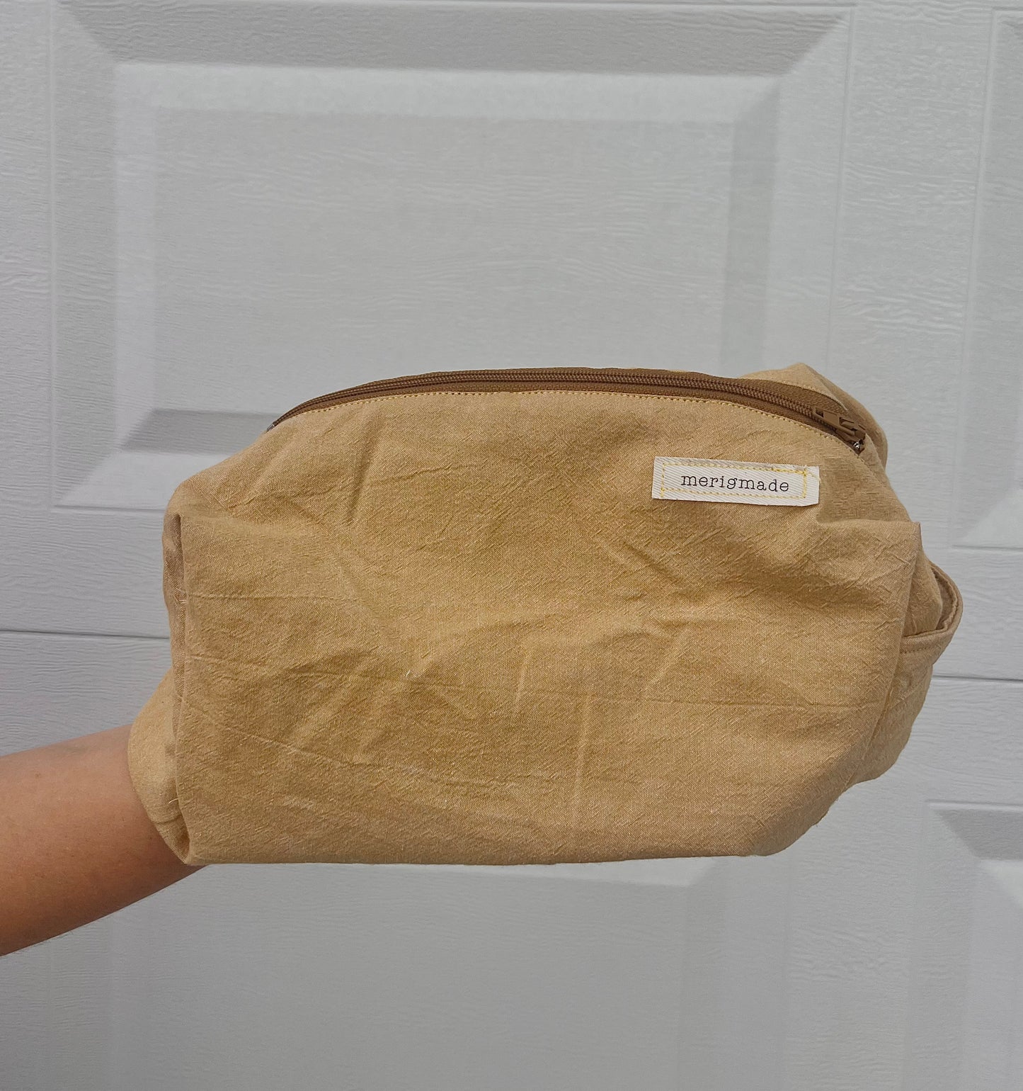 the cosmetic purple zipper