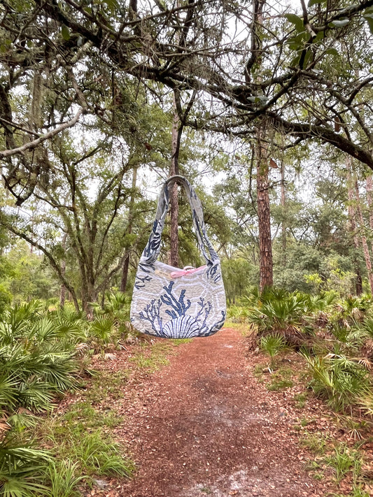 Mini Tan Coral Tote