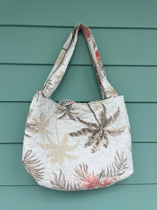 hawaiian lace tote