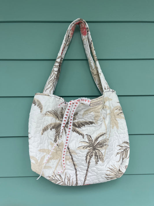 hawaiian lace tote