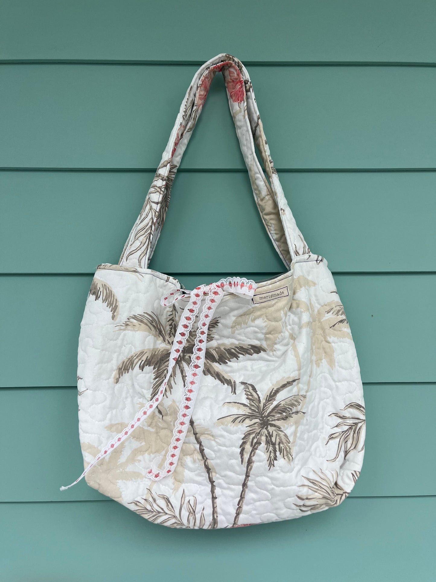hawaiian lace tote